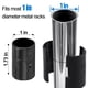 thumbnail image 2 of Clips de alambre para estantes, 72 unidades para 1 poste, 36 pares de recambio, 2 of 8