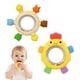 thumbnail image 1 of Juego de 2 juguetes Sensory Teether Toys VISEWI para bebés de 0 a 12 meses, 1 of 8