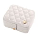thumbnail image 1 of Joyero Caja De Joyería Duradera Para Niñas Para Pendientes Pulseras Novia Blanco, 1 of 5
