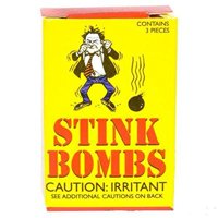 Rhode Island Novelty - Frascos De Vidrio Novedosos De Stink Bombs Rhode Island (Caja De 36)