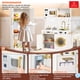 thumbnail image 4 of Cocina De Juguete Infantil De Madera Extra Grande 100x89cm Crema, 4 of 10