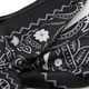 thumbnail image 3 of Pañuelo tipo seda 70 x 70 bandana elegante negro Talla Única, 3 of 5