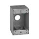 thumbnail image 1 of Caja de enchufe eléctrica Sigma Electric 14256, resistente a la intemperie, gris, 1 of 3
