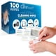 thumbnail image 1 of Toallitas para lentes Care Touch para anteojos, 100 envueltas individualmente, 1 of 7