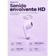 thumbnail image 5 of Audifonos Bluetooth Inalambricos In Ear Con Microfono Enc 31h Bluetooth 5.3 Touch Manos Libres Usams Celeste, 5 of 8