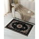 thumbnail image 3 of Alfombra Decorativa Negro Con Flequillos 80x120, 3 of 3