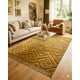 thumbnail image 4 of Alfombra 150 X 200 Jacquard Decorativa Color Mostaza, 4 of 4