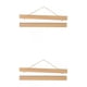 thumbnail image 1 of 2 unids imán de madera marco de fotos diy cartel de fotos pintura percha madera ramin, 1 of 5