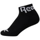 thumbnail image 5 of Calcetines Reebok Quarter Cut para mujer, paquete de 6, negro/blanco, tallas 4-10, 5 of 7