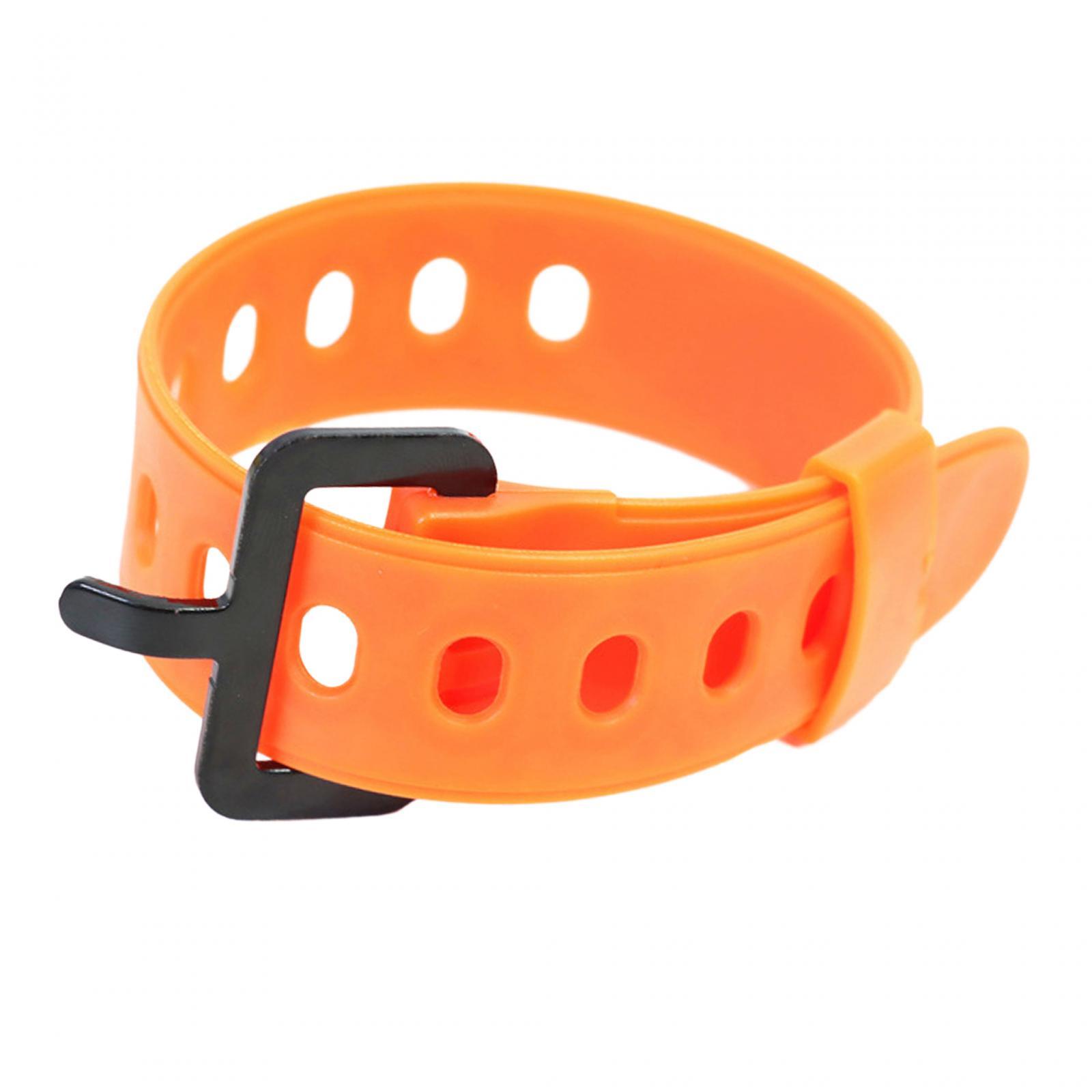 Magideal - Correa De Para Cables, Correas De Seguridad De Goma, Cuerda Elástica Para Atar, Lazos Elásticos Para Ciclismo, Camping, Tienda Al Aire Libre , Naranja 30Cm