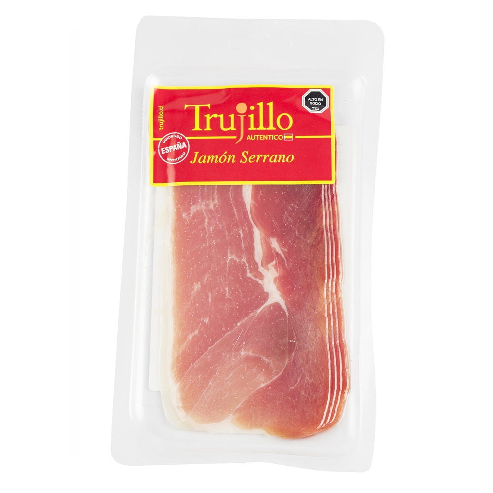 Jamón Serrano Etiqueta Roja 80 g Trujillo