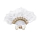 thumbnail image 3 of Abanicos De Mano Adorno Accesorios Para Fotos Novia Boda Día De San Valentín Decoración Dorado, 3 of 5