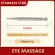 thumbnail image 1 of copper gua sha stick facial beauty foot point ear point probe head massage stainless brass steel metal massage tools, 1 of 3