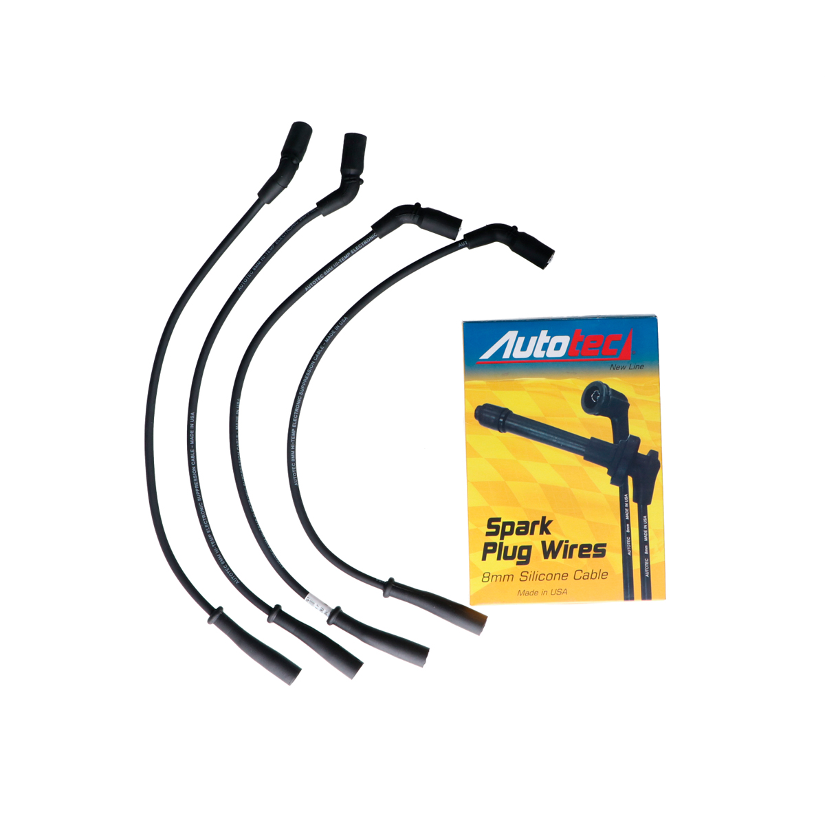 Autotec - Cables De Bujia Hafei Lobo 1.0 8 Val 08 10