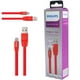 thumbnail image 5 of Cable Usb A Usb Tipo Lightning 1.2mts Flat Rojo 508c, 5 of 5