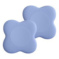Ioensy - 2 Uds Rodilleras De Yoga Accesorio De Esterilla De Yoga Cojín De Equilibrio Para Suelo De Codo De Tobillo Azul