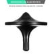 thumbnail image 3 of Peonza giratoria CHEETOP de acero inoxidable Perfect Balance, color negro, 3 of 6