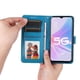 thumbnail image 2 of Funda tipo cartera FOXDOCK para OPPO A78 5G , diseño girasol en relieve, cuero PU, cierre magnético, soporte y tarjetero, 2 of 5