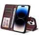 thumbnail image 3 of Funda Billetera para iPhone 15 Pro Max con Porta Tarjetas y Soporte Ajustable Marrón, 3 of 6