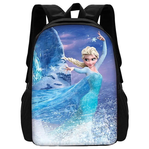3 pcs set Frozen Princess Elsa Child School Backpack with Lunch Bags ,Pencil Bags ,Cartoon School Bags for Boys Girls Best Gift