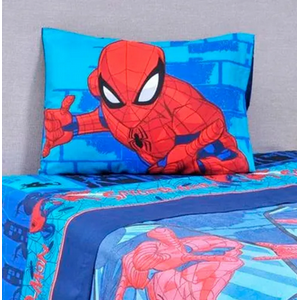 Genérico - Juego Sabanas Infantil Disney Marvel 1.5 Plaza Color Spiderman