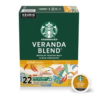 Cápsulas De Café Starbucks Veranda Blend Blonde Roast 22 K-Cup