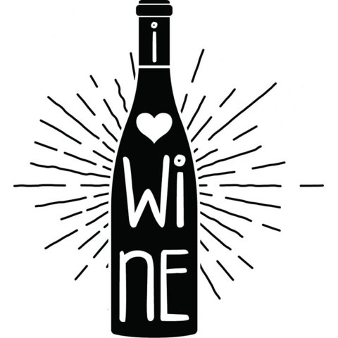 Rienda Libre Graphics - Decomural Love Wine Alcohol Ws-46138