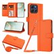 thumbnail image 1 of Funda Cartera para Motorola MOTO G86 con Bolsillo para Billetes, Naranja, 1 of 6