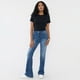 thumbnail image 4 of Polera Mujer Crop M/C Esencial Negro Corona, 4 of 5