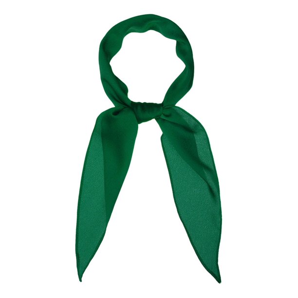 INSPIRE CHIC Bufanda de Cuello de Color Sólido en Forma de Rombo Bufandas Largas y Delgadas para Mujeres M Verde