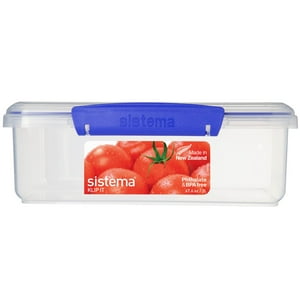 Pack 6 Tapers Rectangulares Sistema Azul 2 Litros