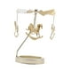 thumbnail image 2 of Spinning Tea Light Portavelas Adorno Para Amantes De Las Velas Candelabro Giratorio Caballo, 2 of 3
