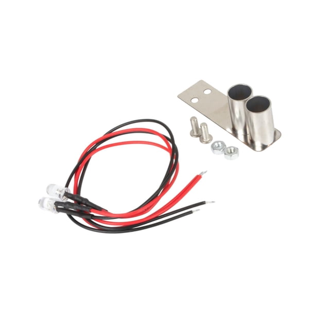 Tubo De Escape Para Coche RC 1/10 1/10, Alta Resistencia, Resistente, Accesorios De Bricolaje Para Piezas De Camiones, Doble Orificio B