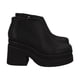 thumbnail image 3 of Botin Mujer Negro Plataforma Zeta Police, 3 of 6