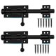 thumbnail image 1 of Pestillo deslizante de perno V·RESOURCING 20 cm Acero inoxidable – Pack de 2, 1 of 8
