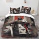 thumbnail image 1 of Fantasy Templars Themed Bedding Set Duvet Cover and Pillowcase Set Soft and Comfortable for All Seasons, 1 of 1