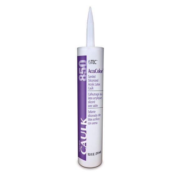 Sellador TEC AccuColor, 100% silicona, 310 ml, color gris tórtola
