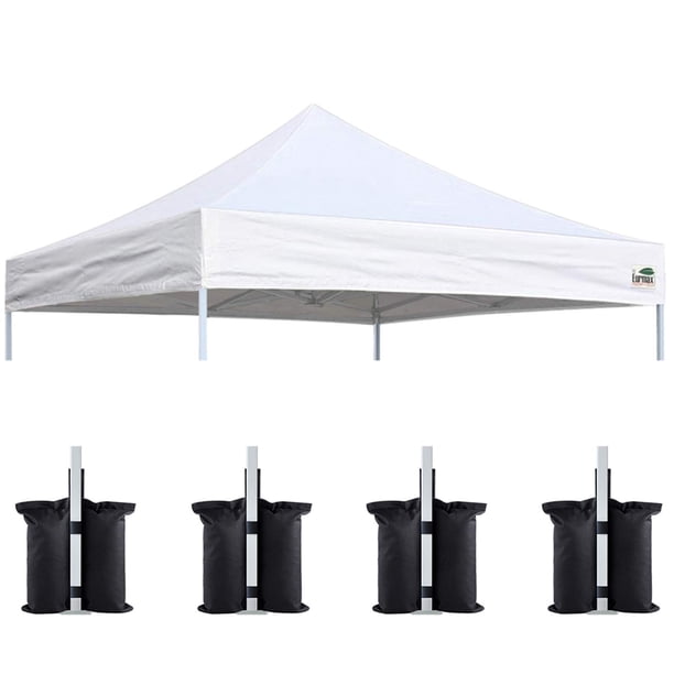 Funda Superior De Repuesto Para Toldo Usa 10 X 10 Pulgadas Desplegable Color Blanco