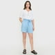 thumbnail image 4 of Short Mujer Lazo Tencel Azul Claro Corona, 4 of 5