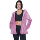 thumbnail image 1 of Polerón Mujer Deportivo Peludo Color Palo Rosa Corona, 1 of 5