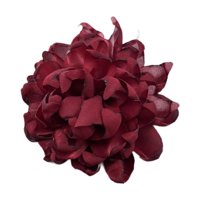 Magideal - Broche De Flor De Camelia De Satén, Pin De Flor Para Mujeres Y Niñas, Elegante Pinza Para El Pelo Con Flores, Boutonniere Para Regalos De Joyería Para Rojo Oscuro