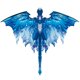 thumbnail image 1 of Kite Crogift Dragon Blue para adultos y niños de 4 a 12 años, 1 of 9