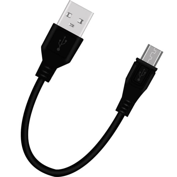 Cable Sqrmekoko 18 cm USB a Micro‑USB + Adaptador USB‑C