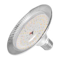 Ioensy - Lámpara De Cultivo De 18 W Con Casquillo E27 Para Invernaderos, Accesorio Para Tiendas De Cultivo, Resistente Al Agua, Espectro De 4000 K.