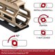 thumbnail image 3 of Adaptador de montaje en trípode del sistema Dovetail Rail SHINEWEE Arca M-LOK, 3 of 9
