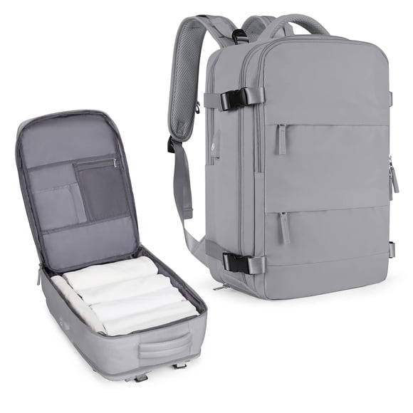Mochila de viaje coowoz Large-L para mujer y hombre impermeable