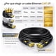 thumbnail image 2 of Cable Ethernet Cat 8 5 Metros Rj45 Alta Velocidad 40gbps 2000mhz Lan Internet Gaming Router Pc Ps5 Xbox Ultra Rápido Doble Apantallado Sf/ftp, 2 of 3