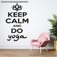 thumbnail image 3 of Frase Deco Keep Calm And Do Yoga FR-11094, 3 of 3