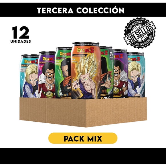 Pack Mix 12 unidades Bebida Energética (473 ml c/u) - Tercera Edición