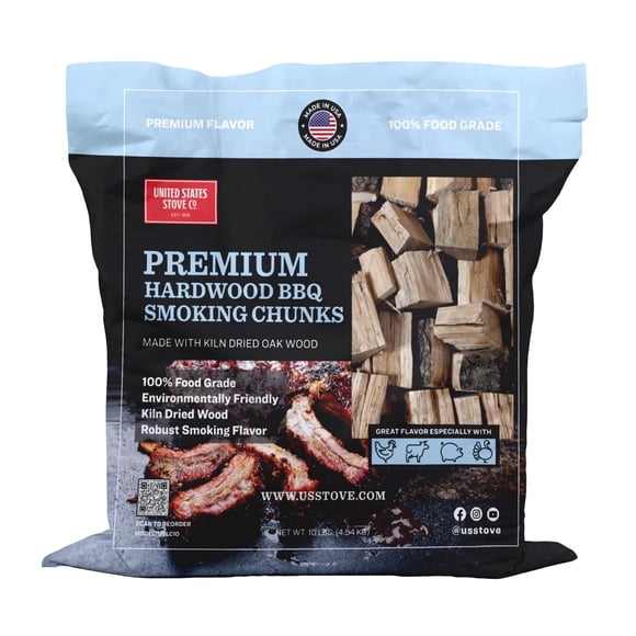 Trozos para Ahumar US Stove 4,5 kg Madera Dura Premium